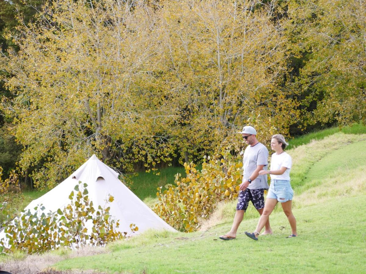 Aotearoa Surf Eco Pods Hotel Te Arai Exterior foto