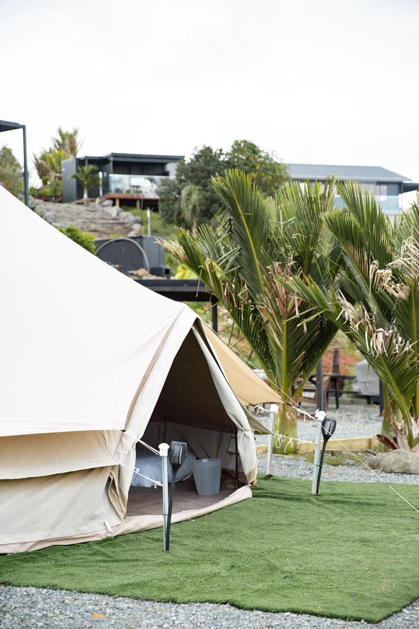 Aotearoa Surf Eco Pods Hotel Te Arai Exterior foto