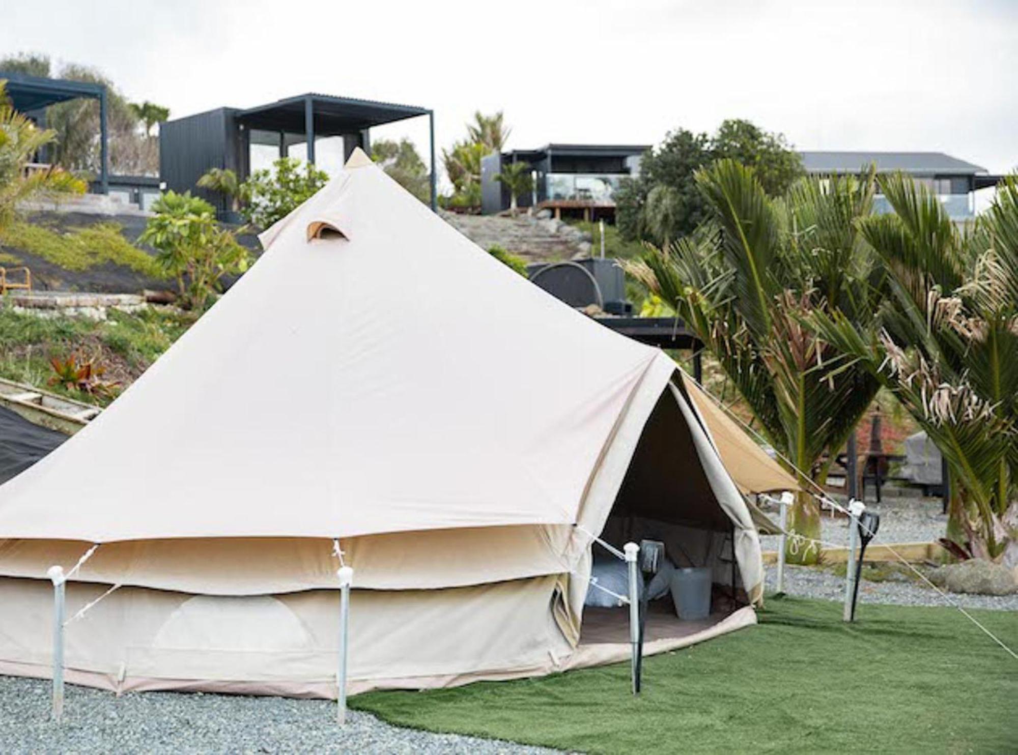 Aotearoa Surf Eco Pods Hotel Te Arai Exterior foto