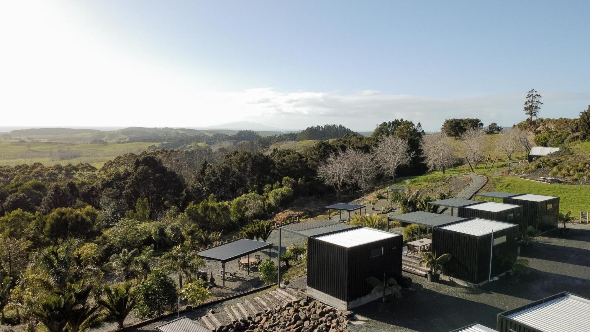 Aotearoa Surf Eco Pods Hotel Te Arai Exterior foto