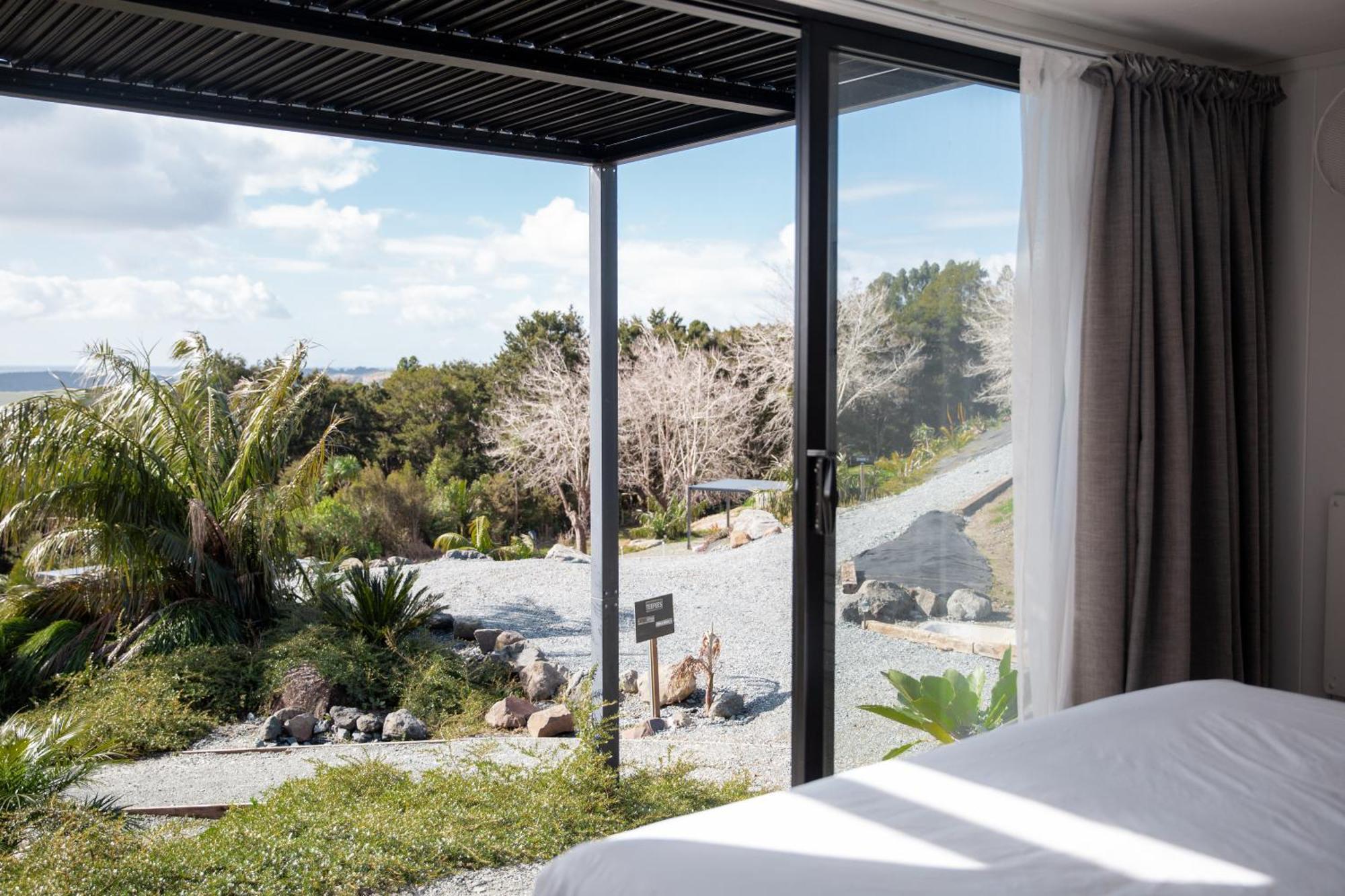 Aotearoa Surf Eco Pods Hotel Te Arai Exterior foto