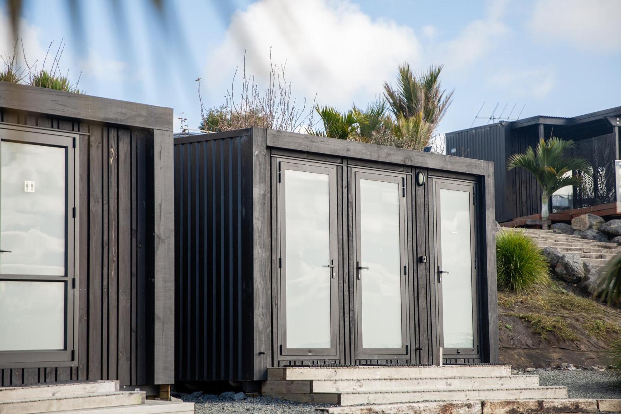 Aotearoa Surf Eco Pods Hotel Te Arai Exterior foto