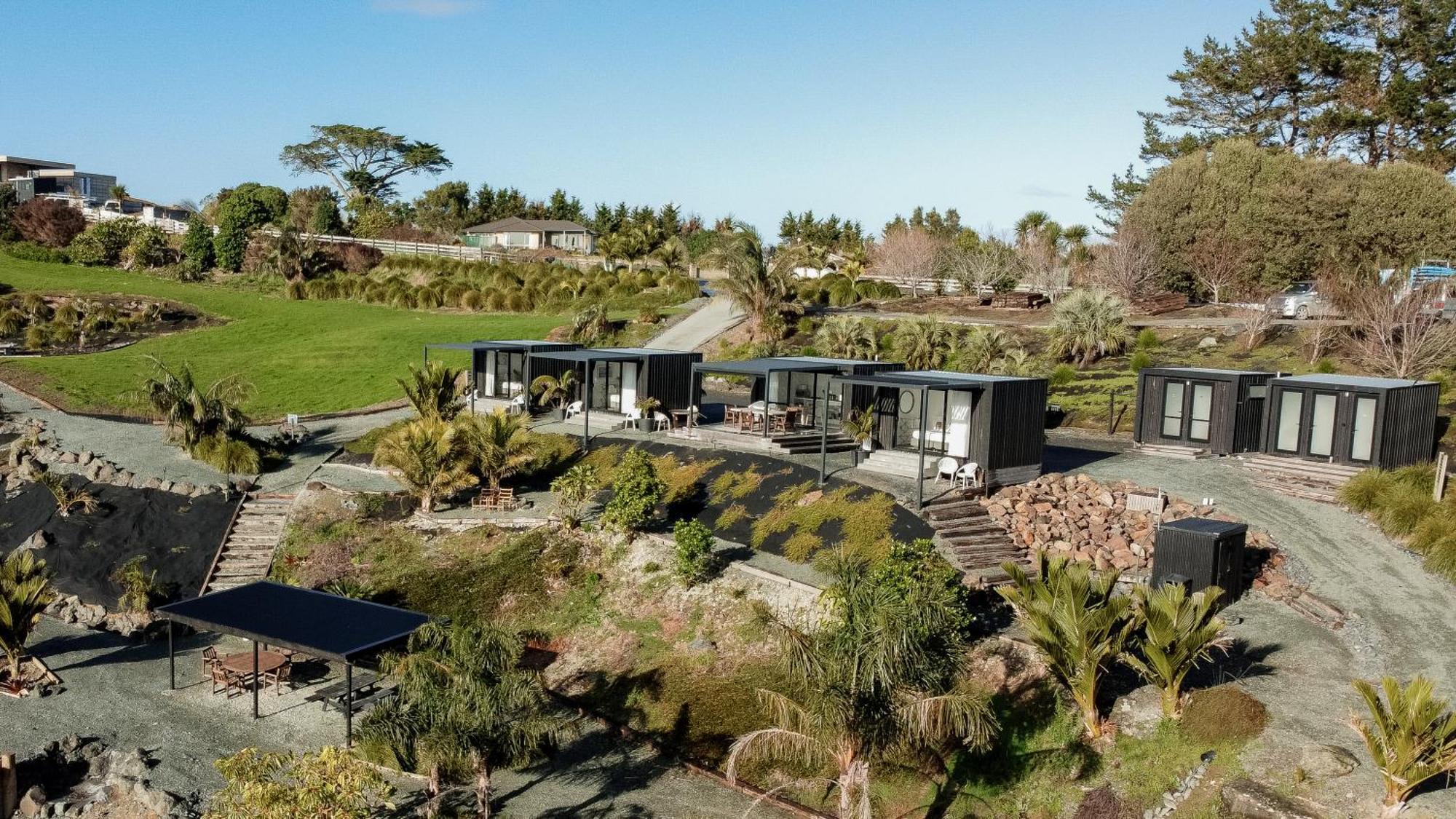 Aotearoa Surf Eco Pods Hotel Te Arai Exterior foto