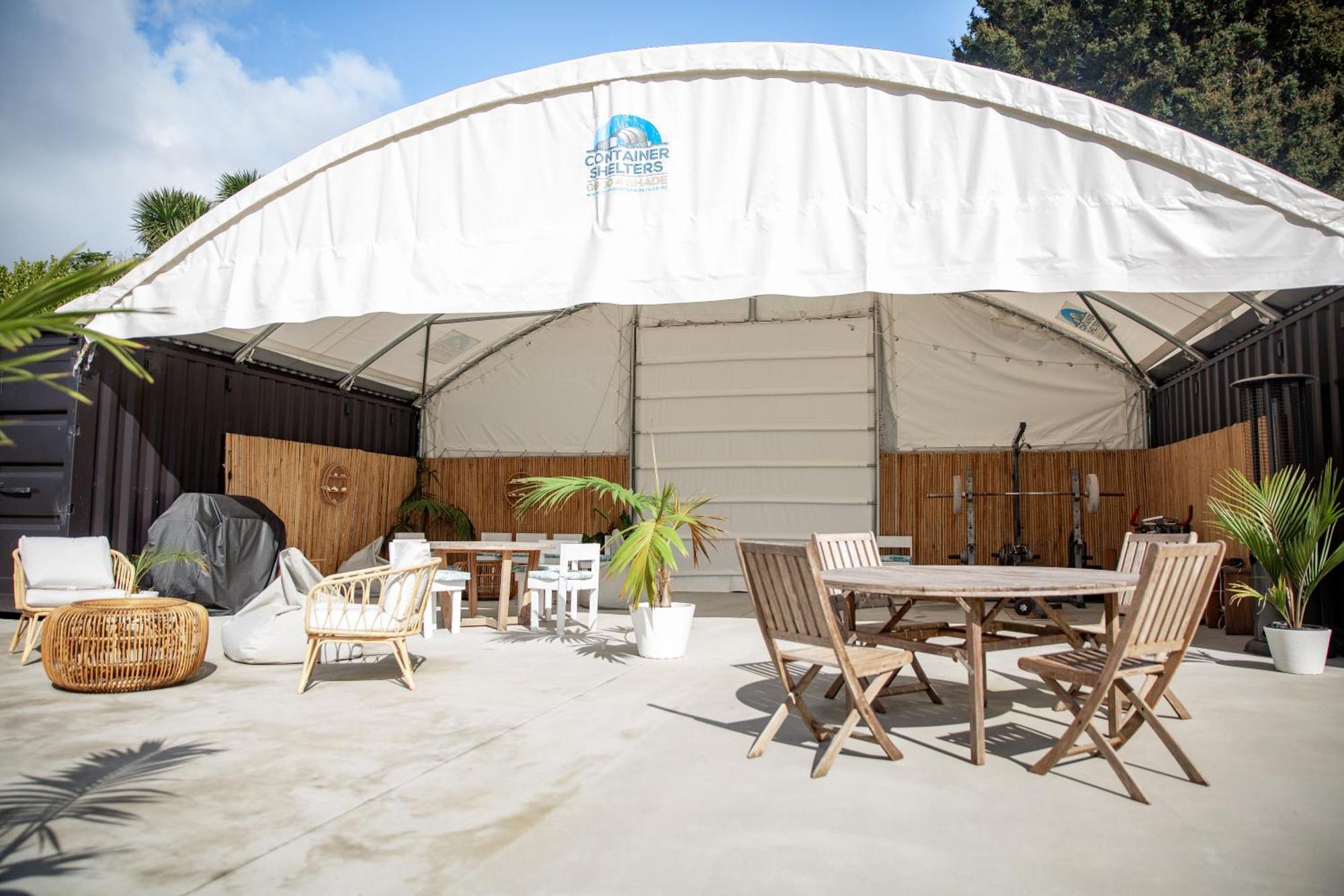 Aotearoa Surf Eco Pods Hotel Te Arai Exterior foto