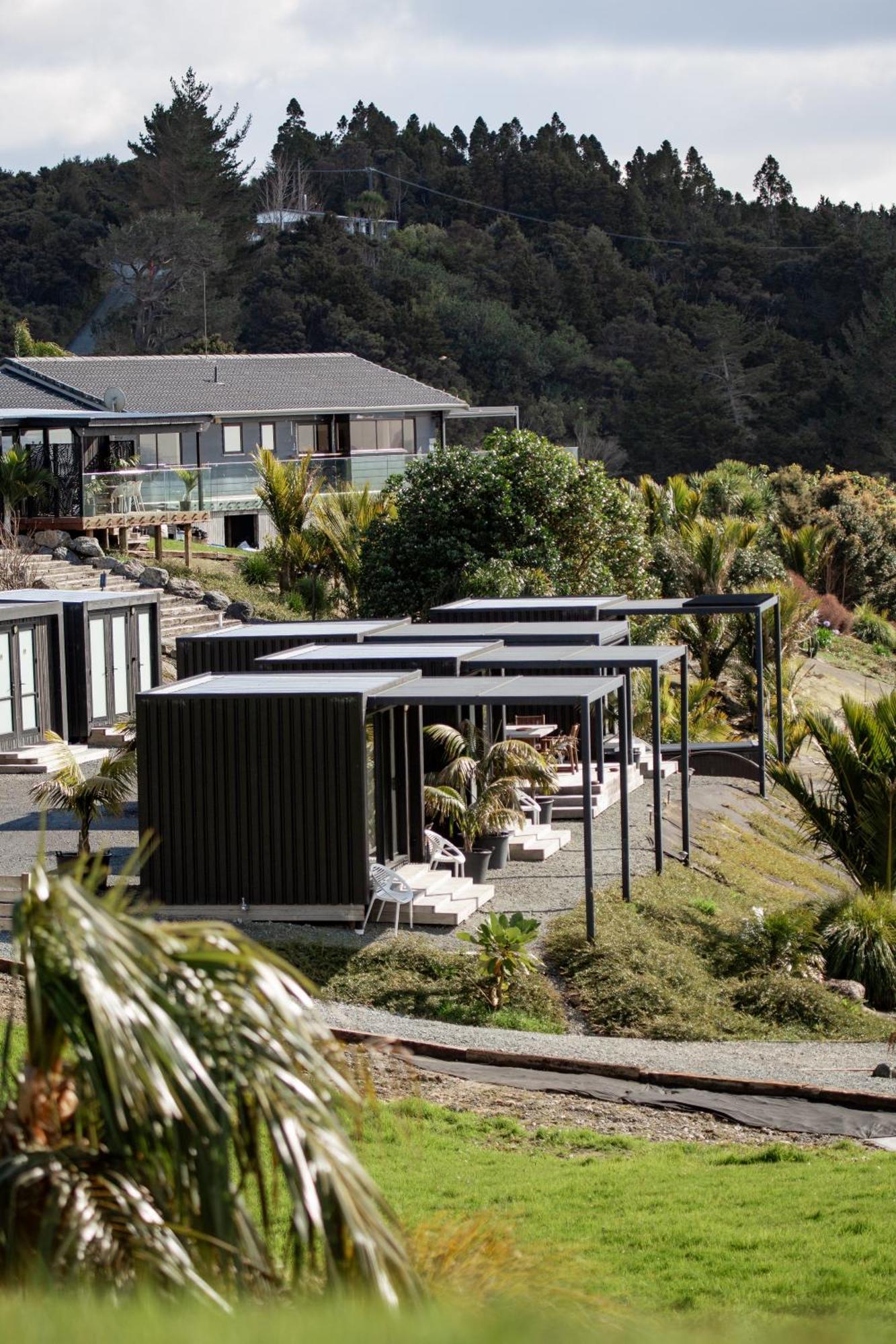 Aotearoa Surf Eco Pods Hotel Te Arai Exterior foto