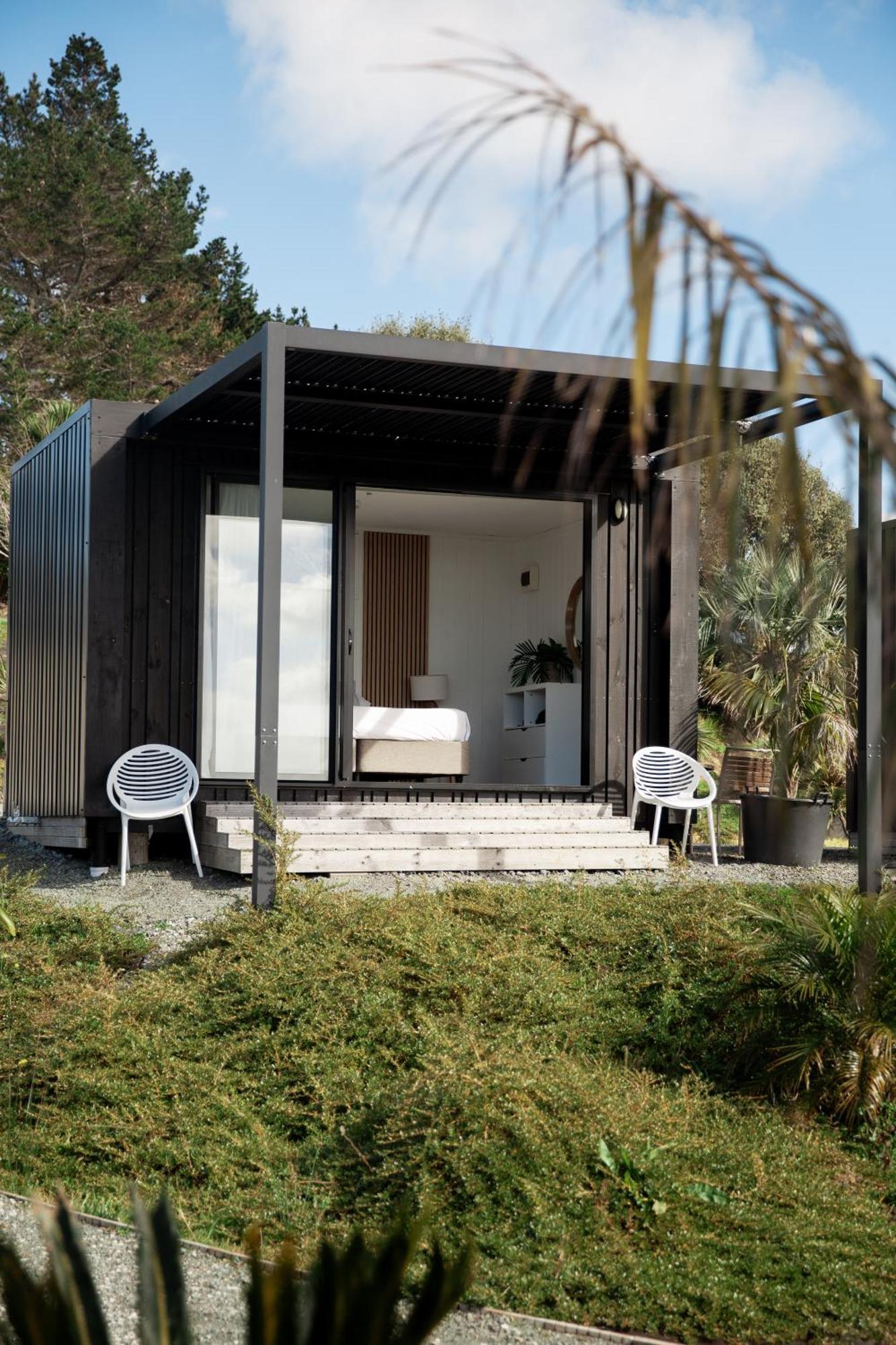 Aotearoa Surf Eco Pods Hotel Te Arai Exterior foto